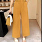Pantalon large à taille haute
