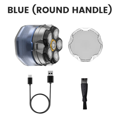 6D Bald Men's Waterproof Razor Set (Jeu de rasoirs imperméables pour hommes chauves)