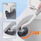 Brosse de toilette suspendue pour un nettoyage en profondeur