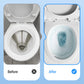 Brosse de toilette suspendue pour un nettoyage en profondeur