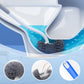 Brosse de toilette suspendue pour un nettoyage en profondeur