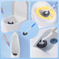 Brosse de toilette suspendue pour un nettoyage en profondeur