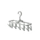Porte-séchoir pliable et coupe-vent à 12 pinces
