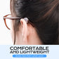 Oreillettes rondes à double trou en silicone antidérapant pour lunettes