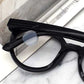 Oreillettes rondes à double trou en silicone antidérapant pour lunettes