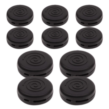 Oreillettes rondes à double trou en silicone antidérapant pour lunettes