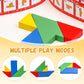Puzzle éducatif en bois en forme de T