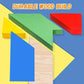 Puzzle éducatif en bois en forme de T