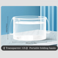 Bac de lavage transparent pliable pour l'extérieur avec poignée