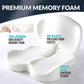Coussin de siège en mousse à mémoire de forme antidérapant