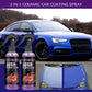 Spray de revêtement de voiture en céramique 3 en 1