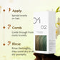 Crème colorante douce pour cheveux à faire soi-même