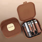 Ensemble de 7 Pièces de Manucure Portable avec Coupe-Ongles