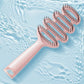 Brosse à cheveux incurvée avec ventilation