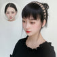 Frange de cheveux artificiels avec bandeau