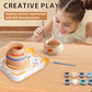 Ensemble de poterie mignon pour enfants sur le thème des animaux