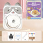 Ensemble de poterie mignon pour enfants sur le thème des animaux