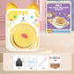 Ensemble de poterie mignon pour enfants sur le thème des animaux