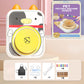 Ensemble de poterie mignon pour enfants sur le thème des animaux