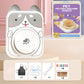 Ensemble de poterie mignon pour enfants sur le thème des animaux