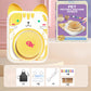 Ensemble de poterie mignon pour enfants sur le thème des animaux