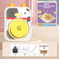 Ensemble de poterie mignon pour enfants sur le thème des animaux