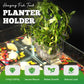 Support suspendu pour aquarium et plante