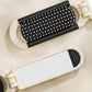 Mini peigne à coussin d'air portable avec miroir amovible