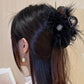 Cadeau créatif - Barrette à cheveux en peluche avec filet à plumes