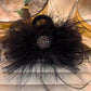 Cadeau créatif - Barrette à cheveux en peluche avec filet à plumes