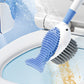 Ensemble de brosses de nettoyage pour toilettes avec ventouse murale