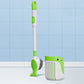 Ensemble de brosses de nettoyage pour toilettes avec ventouse murale