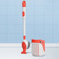 Ensemble de brosses de nettoyage pour toilettes avec ventouse murale