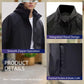 Veste de travail ample à capuche pour homme