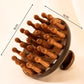 Peigne de massage en bois de santal naturel
