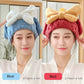 Serviette de bain super absorbante pour cheveux mouillés