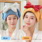 Serviette de bain super absorbante pour cheveux mouillés