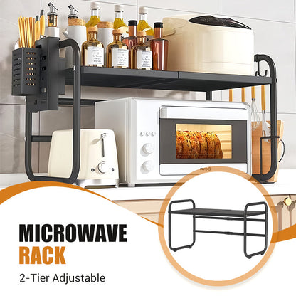 Support réglable à 2 niveaux pour micro-ondes