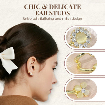 Boucles d'oreilles chics et délicates