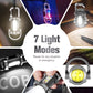 🔥 1 achetés 1 offerts 🎁💡 Lampe de poche porte-clés rechargeable – 7 modes, étanche & ultra-puissante, plus légère qu’une clé ! 🔑