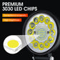 🔦 Projecteur LED 4 Pouces 99W pour Off-Road📍999 perles LED📍