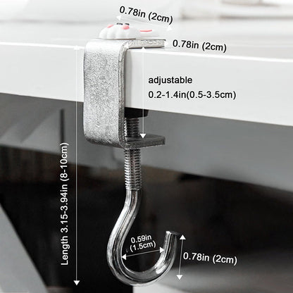 Crochets amovibles sans perforation pour bureau
