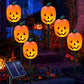 Lumière solaire pour jardin en forme de citrouille d'Halloween