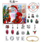 🎅🎄Ensemble de bracelets pour calendrier de l'Avent de Noël à faire soi-même, 24 jours