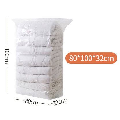 Sac de rangement sous vide extra large - Appuyez pour évacuer l'air