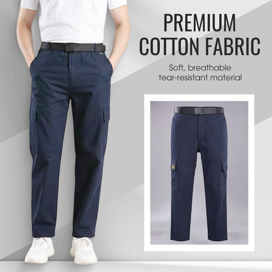 Pantalon cargo tactique pour homme avec 4 poches
