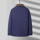Veste chaude doublée en peluche pour homme