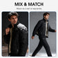 Ensemble deux pièces élégant composé d'une veste et d'un pantalon chauds pour homme