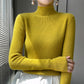 Pull mi-haut en maille avec doublure
