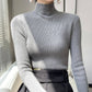 Pull mi-haut en maille avec doublure